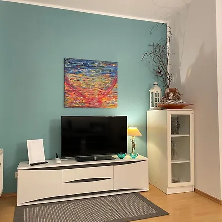 Апартаменты Gemuetliches Apartment, Seenaehe, Wm, Wlan, Balkon Марклеберг